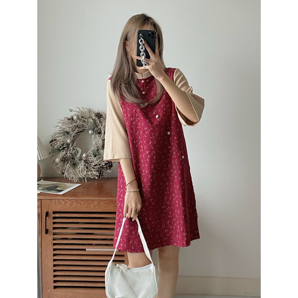 Áo dài tết tay lỡ, Áo dài cách tân nữ trẻ trung cực xinh | BigBuy360 - bigbuy360.vn