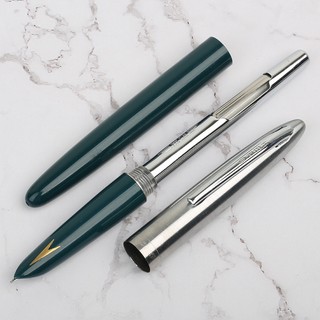 Bút máy luyện viết chữ đẹp Hero 329 tạo nét thanh đậm, bền , chắc, không lem mực vỏ từ thép không rỉ.