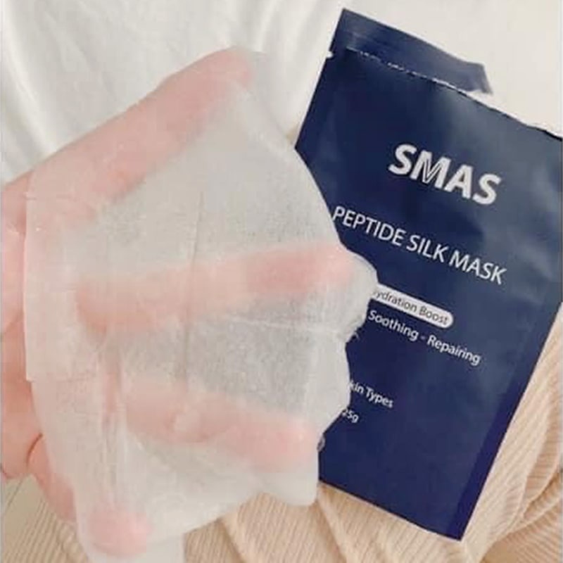 Mặt nạ Smas peptide silk mask cấp ẩm phục hồi da cao cấp - Út store