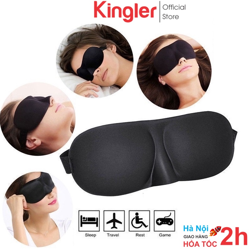 Bịt Mắt Ngủ 3D - Hình ảnh thực tế