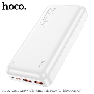 Pin dự phòng Hoco J101A 20000mAh USB QC 3.0 22.5W, TypeC PD 20W - Phụ Kiện Nhất Tín