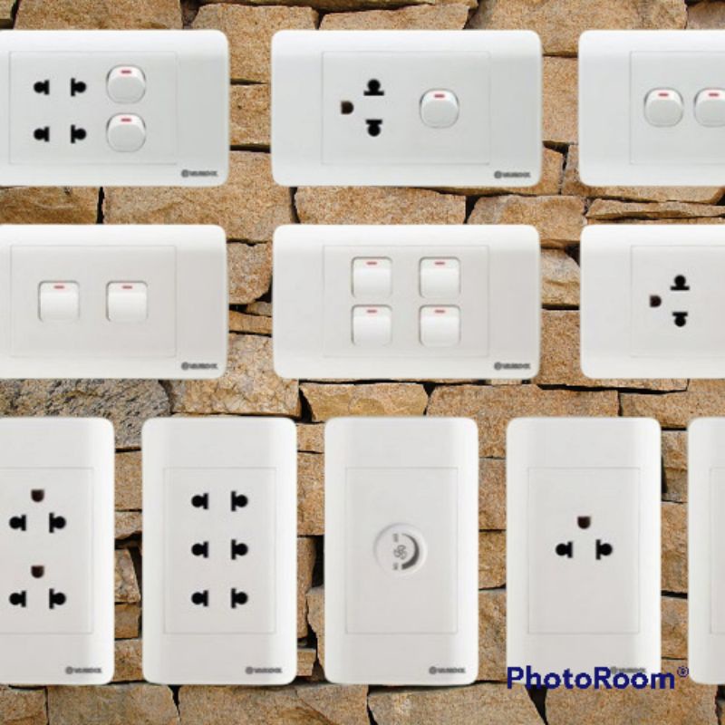 Grunge aesthetic black wall socket detail — industrial texture for dark 4K PC wallpaper inspiration