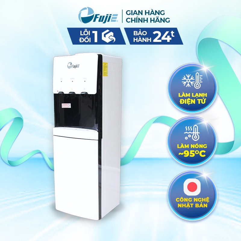Cây nước nóng lạnh nhập khẩu FUJIE WDBD20E công nghệ Nhật Bản làm nóng nhanh, làm lạnh bằng chip điện tử