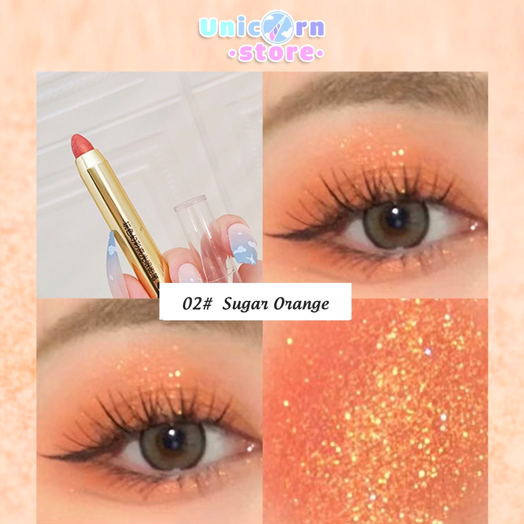 Bút Nhũ Mắt 2 Đầu Shaqinuo Duo Eyeshadow Stick G12