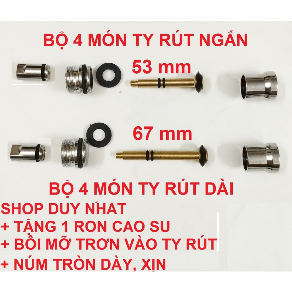 BỘ TI RÚT VÒI SEN TẮM 4 MÓN HÀNG ĐỒNG | TI RÚT CỦ SEN| TY RÚT CỦ VÒI ...