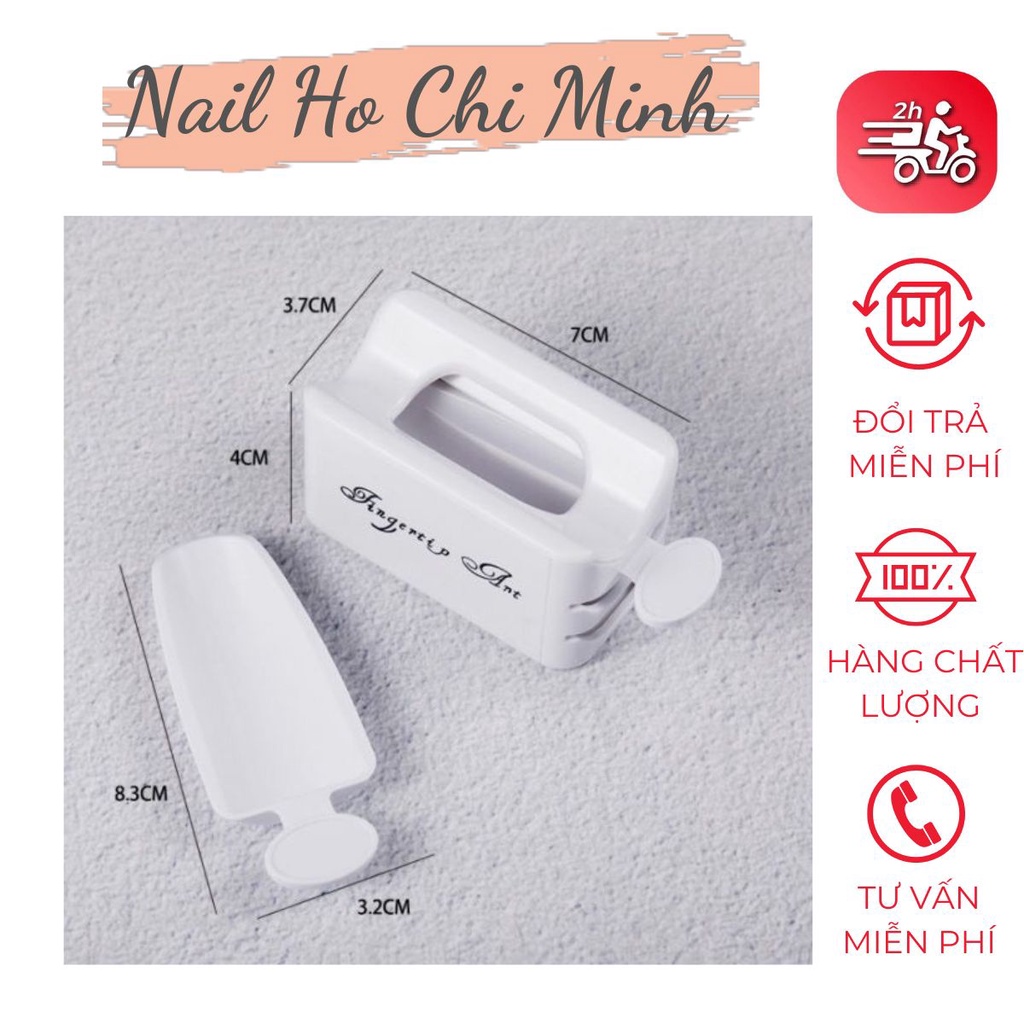 [HCM]Khay hứng đá rắc nail, bột, nhũ trang trí móng các loại - Khay đựng nhũ rắc tiện lợi, chuyên dụng cho dân làm móng