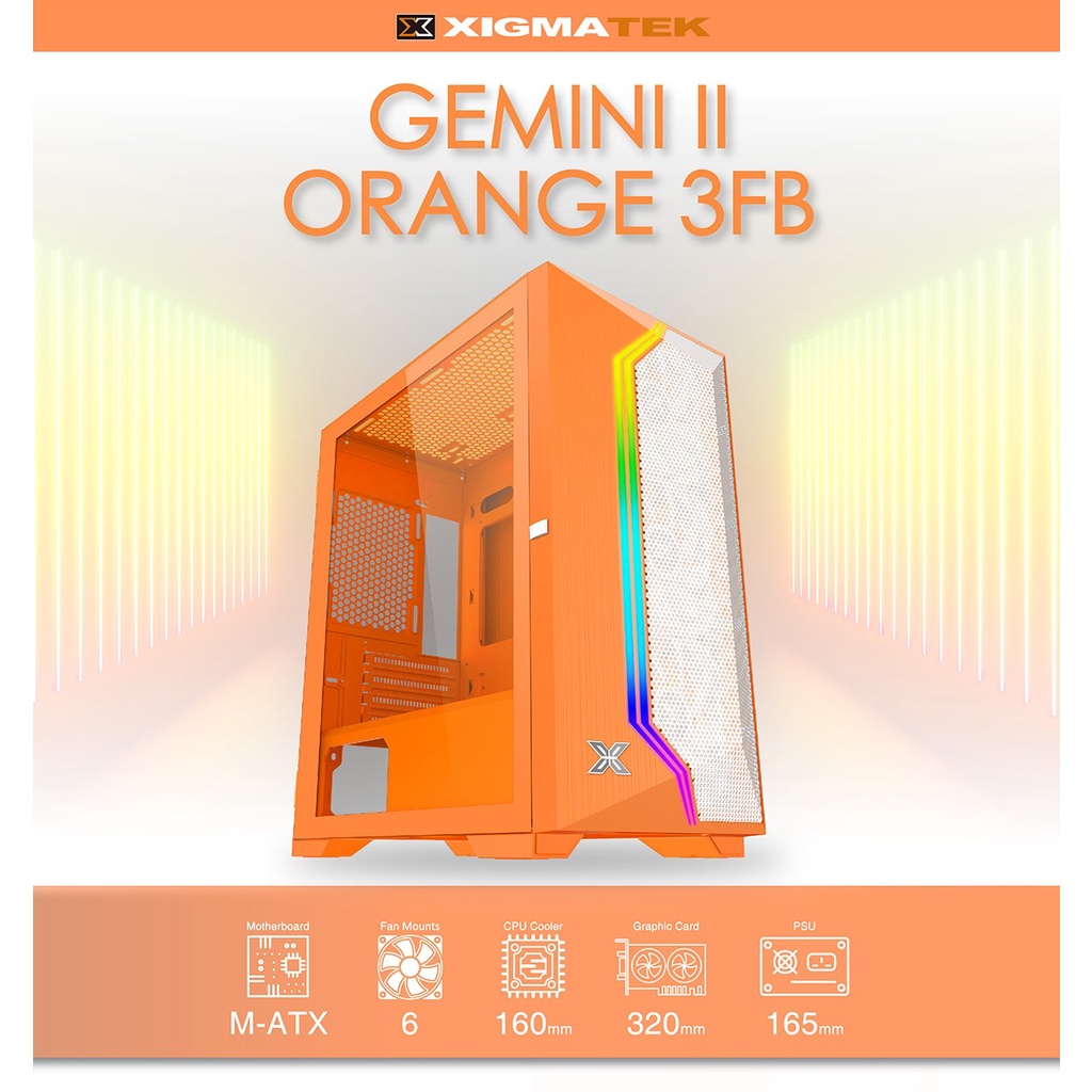 [METECHPC] Vỏ case máy tính XIGMATEK GEMINI II - HÀNG CHÍNH HÃNG ...