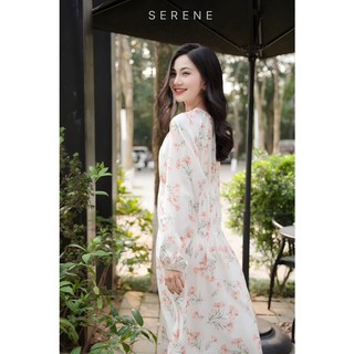 Váy hoa AURAN thiết kế hoạ tiết nhẹ nhàng by Serene