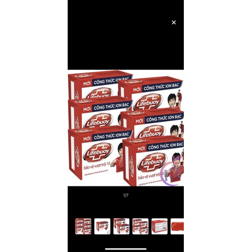 combo 5 cục / 10 cục lifebuoy 90gr diệt khuẩn