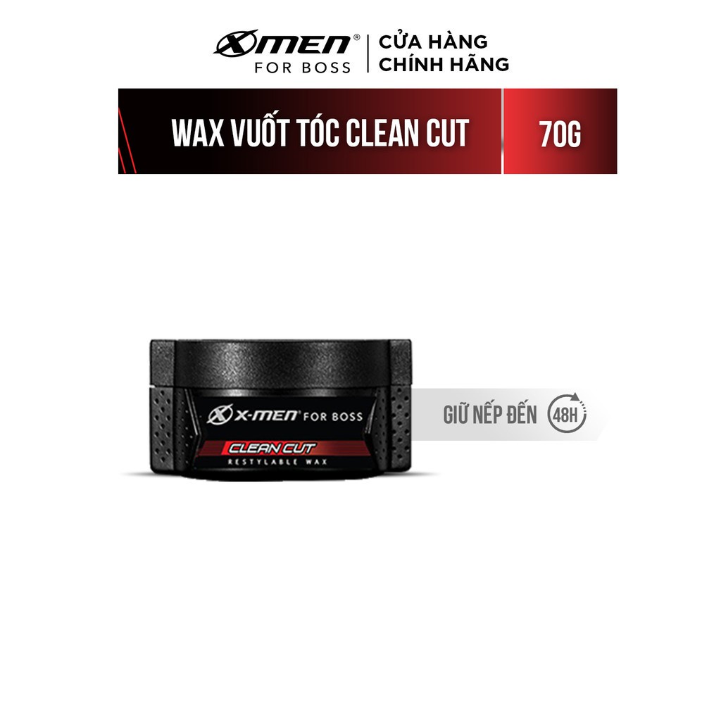 X-Men For Boss Wax: Sản phẩm X-Men For Boss Wax không chỉ giúp tạo nếp tóc hoàn hảo, mà còn giữ cho mái tóc của bạn luôn mềm mượt và đầy sức sống. Với mùi hương nam tính, sản phẩm này chắc chắn sẽ khiến bạn trở nên tự tin hơn khi xuất hiện trước đám đông.