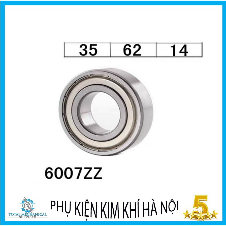 Vòng bi mã 6007z kích thước 35x62x14 thép chịu lực | Shopee Việt Nam
