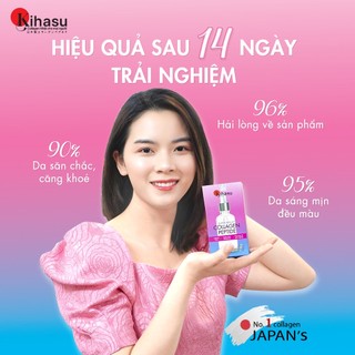 Serum Collagen Peptide Kihasu 6in1 Dưỡng Da Trắng Sáng, Hỗ Trợ Giảm Nhăn Da, Hỗ Trợ Giảm Mụn Đều Màu Da