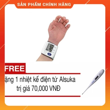 Máy đo huyết áp cổ tay Citizen CH-617 + Tặng nhiệt kế Alsuka