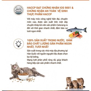 [Catsrang mèo nhỏ]- Thức ăn hạt khô cho mèo nhỏ Catsrang 400gr