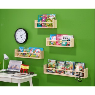 Kệ gỗ treo tường Chữ U Đựng Gia Vị kệ để sách Giá treo đa năng phòng tắm gỗ thông tư nhiên
