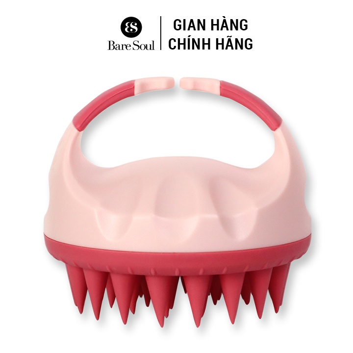 Ảnh Lược Gội Đầu Cao Cấp Silicone BareSoul Massage Đầu Giảm Stress, Ngừa Rụng Tóc 2