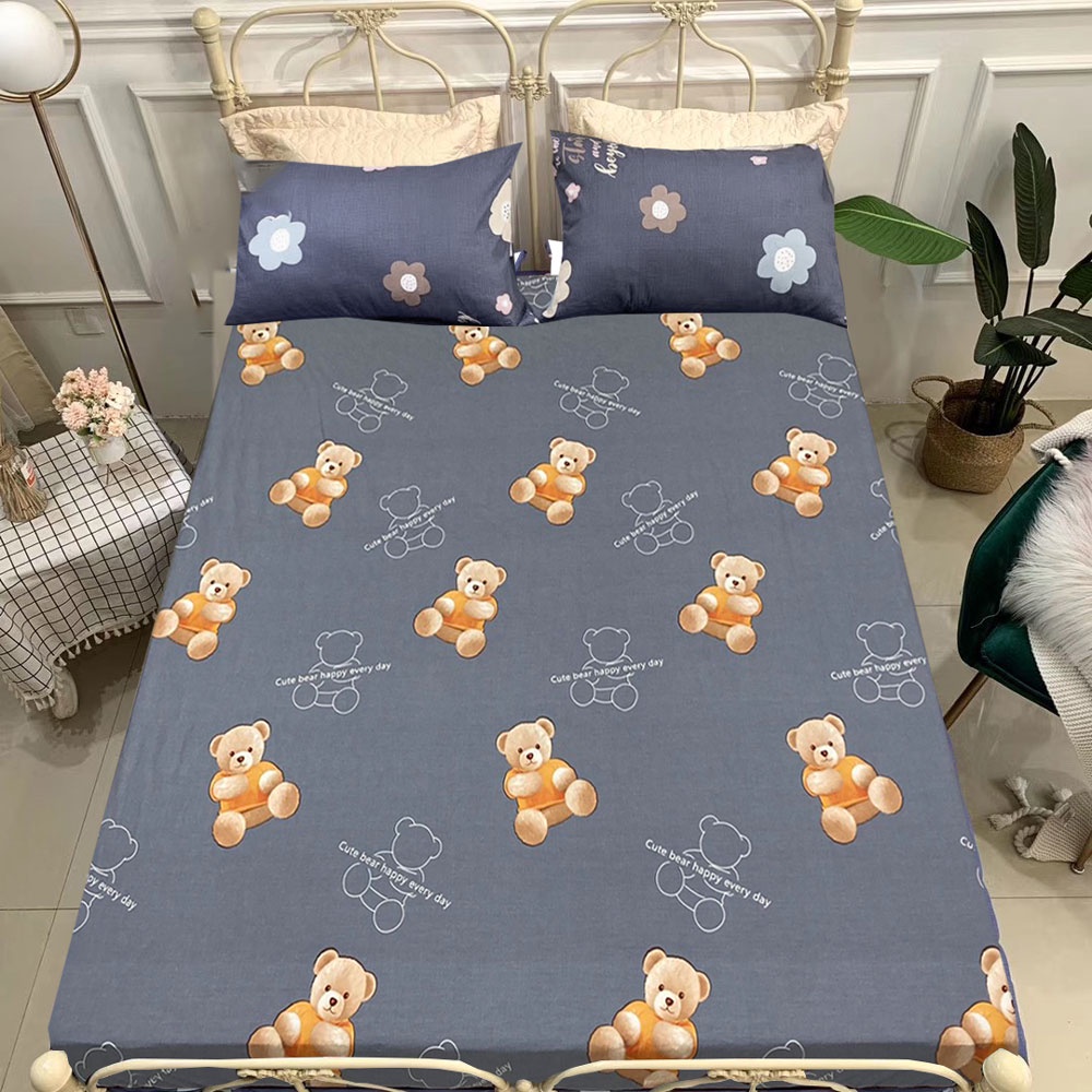 Ảnh Ga chống thấm cotton LIDACO kháng khuẩn nằm trực tiếp cho bé không nóng bí 2
