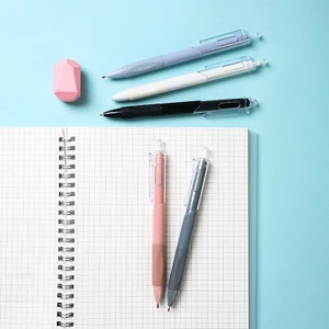 BUJO - Bút gel bấm thay ruột được mực đen ngòi cỡ 0.5 - mã ST032 🌸