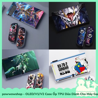 [Sẵn VN - Hỏa Tốc] Oled/V1/V2 Case Ốp TPU Dẻo Dành Cho Máy Game Cầm Tay Nintendo Swicth Phong Cách Game Gundam