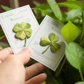 Miếng Vá Ủi Quần Áo Hình Cỏ Ba Lá / Bốn Lá dễ thương