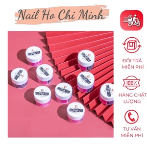 Gel vẽ đen, trắng Fengshangmei chính hãng - gel vẽ nổi chất đậm đặc chuyên dụng cho dân làm móng (lẻ hũ)