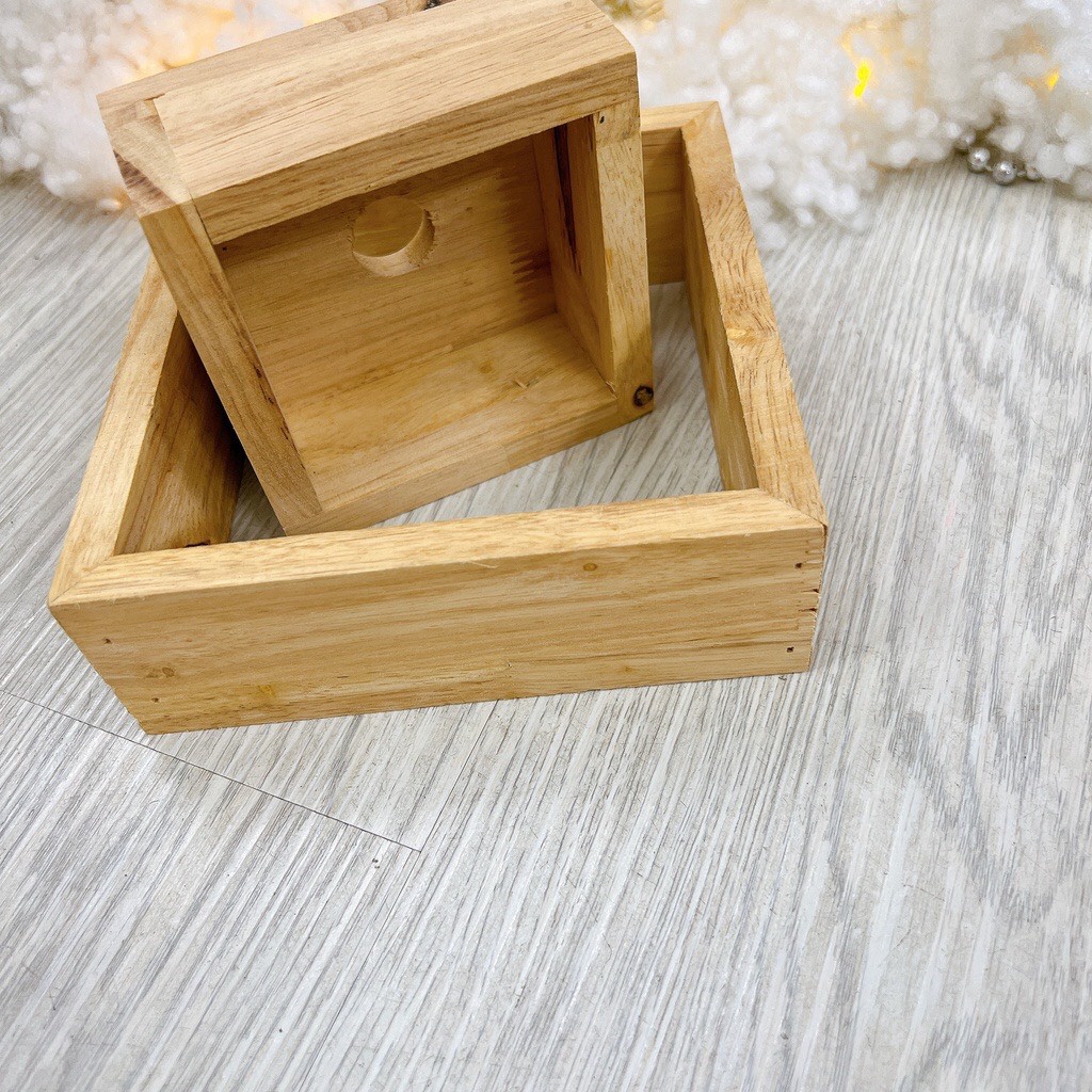 Bộ 2 khuôn gỗ làm bánh chưng -  khuôn gỗ làm bánh chưng Vạn Lợi