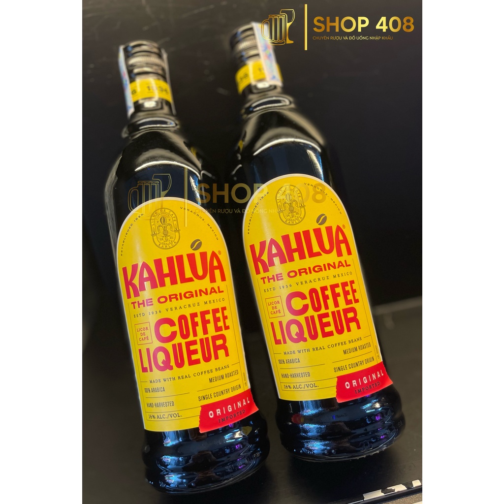 (Mẫu mới) Rượu Kahlúa The Original Coffee Liqueur 750ml (rượu mùi hương ...