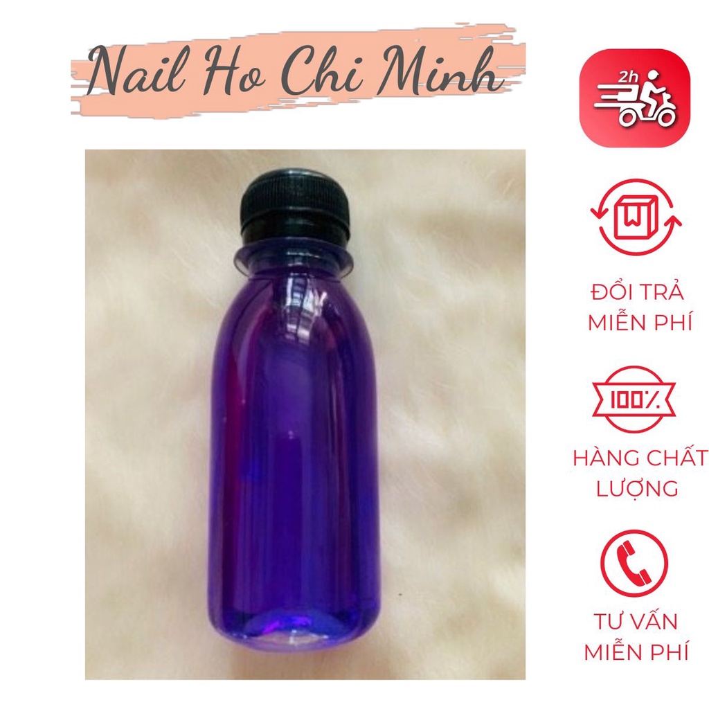 [CHÍNH HÃNG] Dung dịch tím KEYSTONE chính hãng - Nước đắp bột móng tay, nặn hoa chuyên dụng làm nails