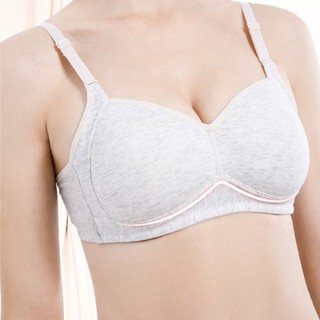 Áo ngực nữ không gọng đệm mút mỏng ôm ngực chất cotton mềm mịn thoáng mát DEVARI A838
