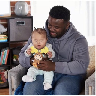 Lục Lạc Cầm Tay Kèm Gặm Nướu An Toàn Cho Bé - Lamaze Mortimer Moose Multicolor Rattle Multi