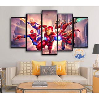 TRANH DÁN TƯỜNG trang trí phòng ngủ Room decor MARVEL - IRON MAN ...