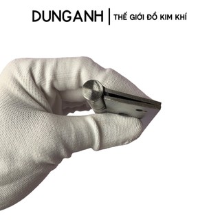 Bản lề lá Inox dài 12,5cm, bản lề cửa Kim Khí Dung Anh