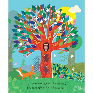 Sách tranh song ngữ Mùa đến,mùa đi - Cây - ehomebooks - Cho trẻ từ 0-6 tuổi