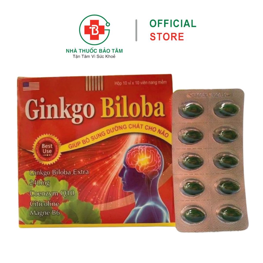 Hoạt Huyết Dưỡng Não Ginkgo Biloba 240mg