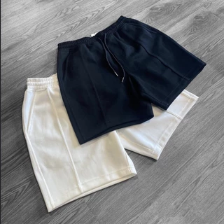 Quần Short Unisex Nam Nữ Chất Cotton Cao Cấp , Quần Đùi Phong Cách Trẻ Co Giãn 4 Chiều Thoáng Mát