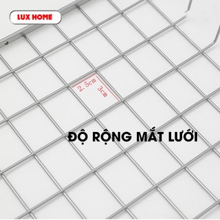 Khay Lưới Sắt Để Đồ Dưới Tủ Bếp , Bàn Làm Việc - Kệ Khung Gài Siêu Gọn Gàng - Ngăn Kéo Size 33x23cm