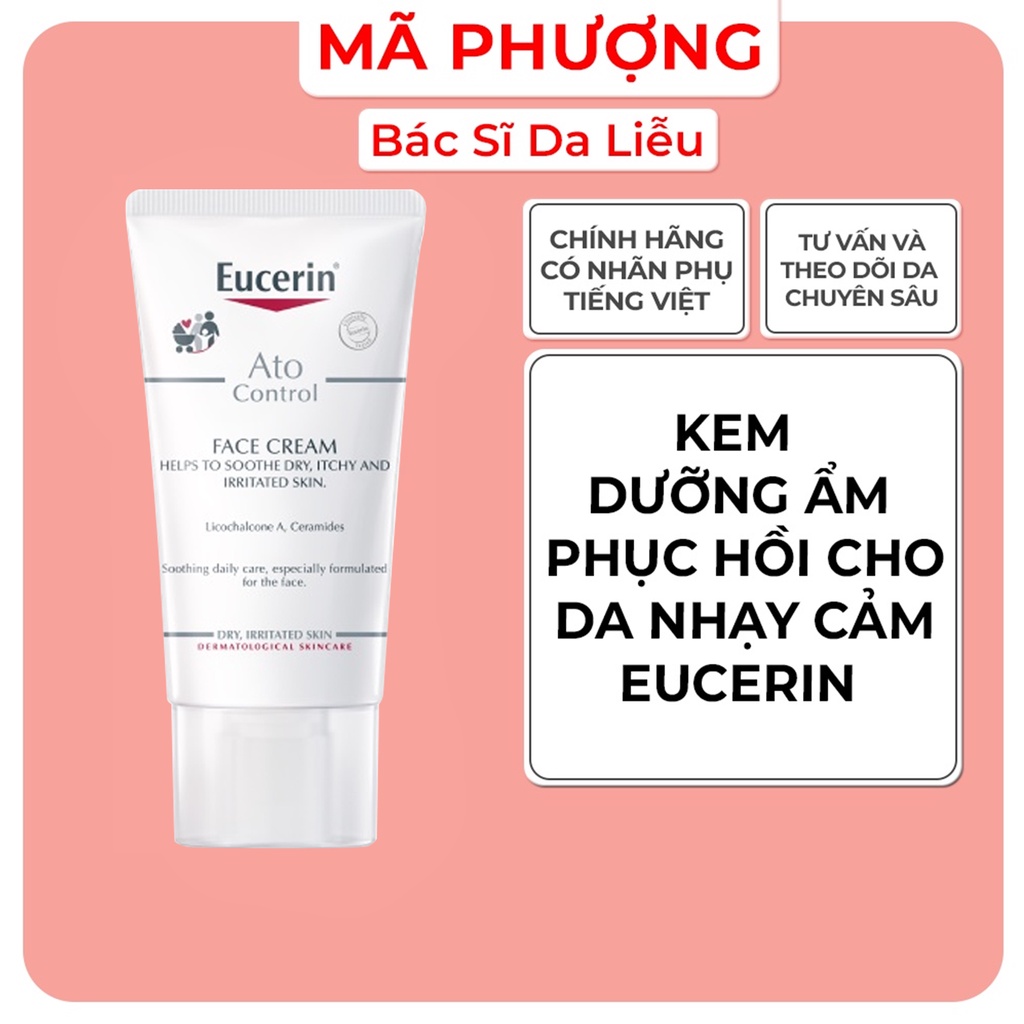 Kem dưỡng Eucerin Ato Control Face Cream (50ml) Shopee Việt Nam