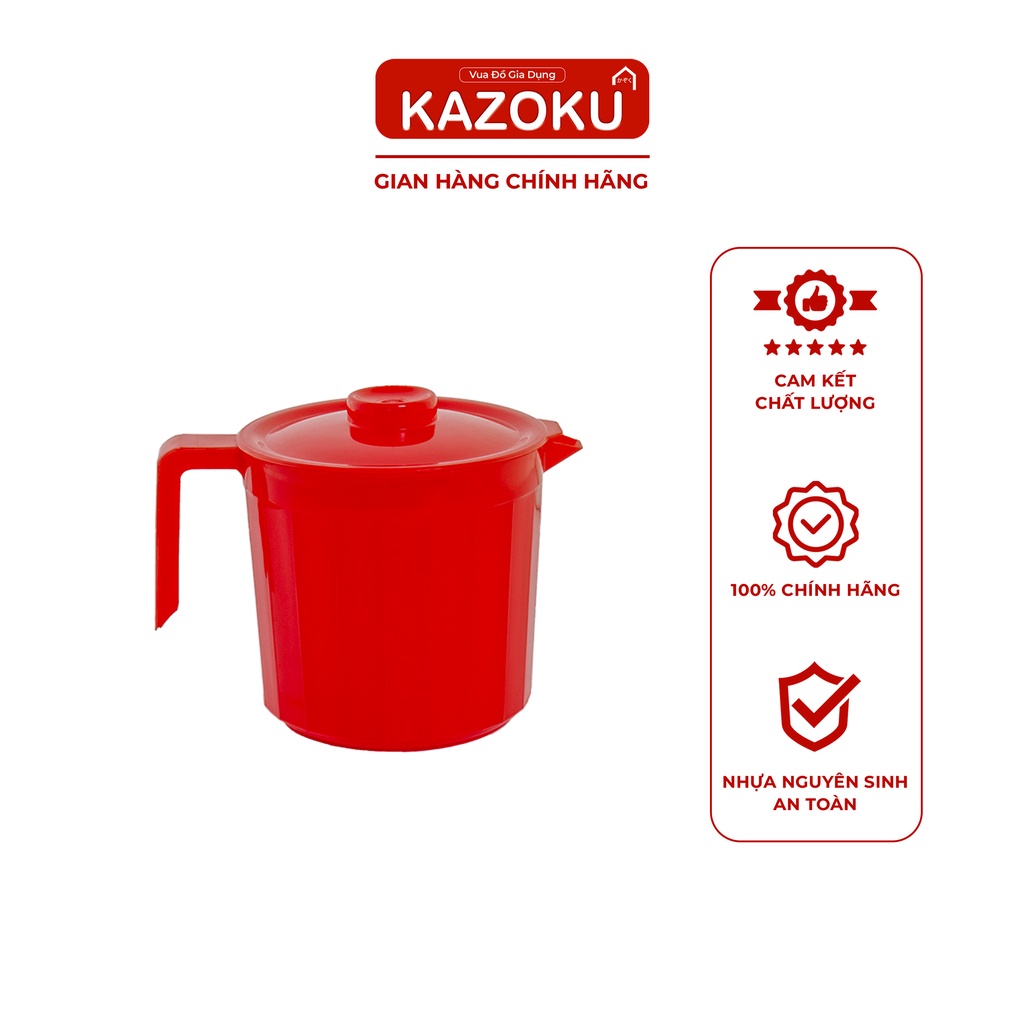 Ca Nước Truyền Thống Kazoku (Có Thông Số Kỹ Thuật)- [CX, CN, CL, CD] - Vua Đồ Gia Dụng Kazoku