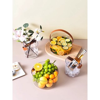 Hộp đựng bánh mì/ trái cây/ thức ăn bằng nhựa trong suốt tiện dụng