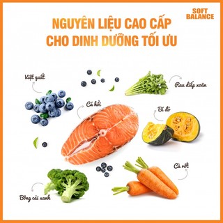 [1.2KG] Hạt mềm Soft Balance tốt cho da và đường ruột dành cho chó mọi lứa tuổi