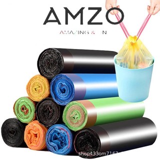 AMZO_ TÚI ĐỰNG RÁC TỰ PHÂN HUỶ CÓ DÂY RÚT TIỆN DỤNG SẠCH SẼ