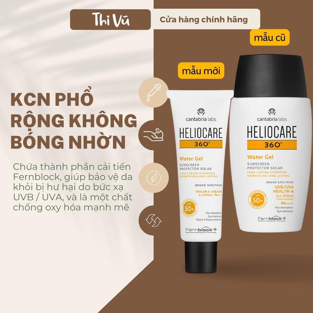 Heliocare có thành phần gì giúp kiểm soát nhờn và không gây mụn ẩn?
