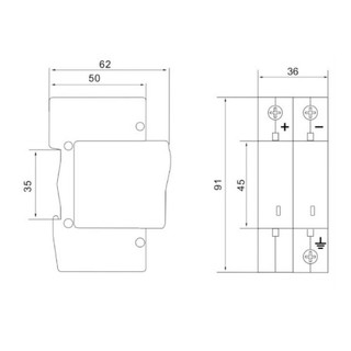 Chống sét lan truyền nguồn điện xoay chiều 1pha 220v hãng Leader