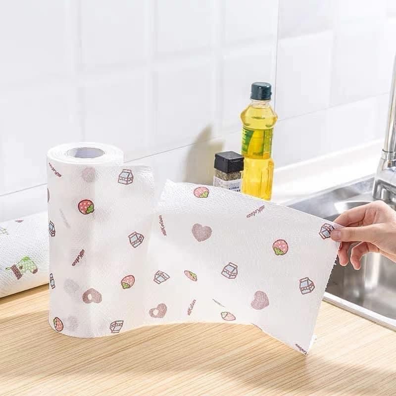 Free ship _ Hàng cao cấp - Giấy lau bếp đa năng