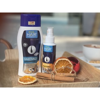 Dầu Gội Giảm Rụng Tóc 2 in 1 THICK HAIR 300ML I Shampoo Kích Mọc Tóc, Dưỡng Tóc, Kèm Xả - ( Vivan _ Cosmetics )