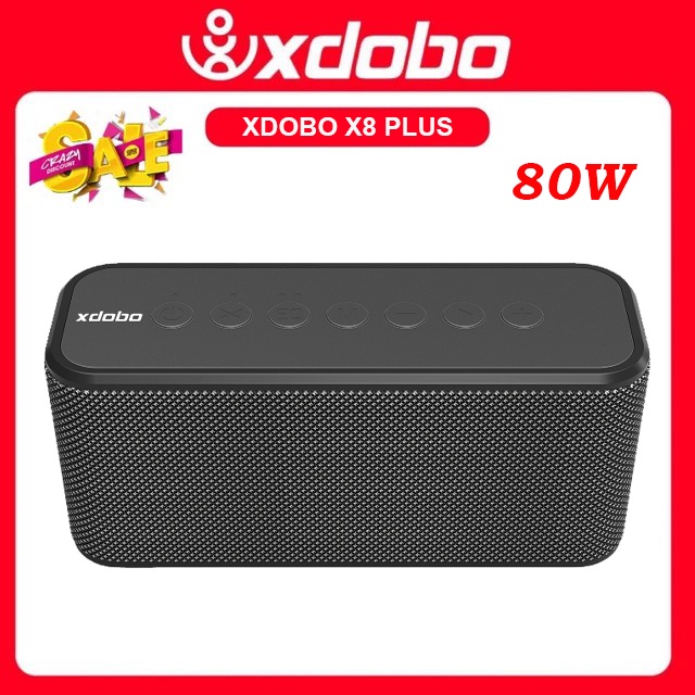 Loa Bluetooth di động Xdobo X8 Plus Công suất 80W, Chống nước IPX5, Hỗ Trợ Thẻ TF, USB, AUX Và TWS | BigBuy360 - bigbuy360.vn