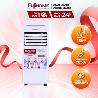 Điều hòa di động Fujihome PAC07 công suất 7000BTU điều khiển từ xa - Máy nén liên doanh TOSHIBA