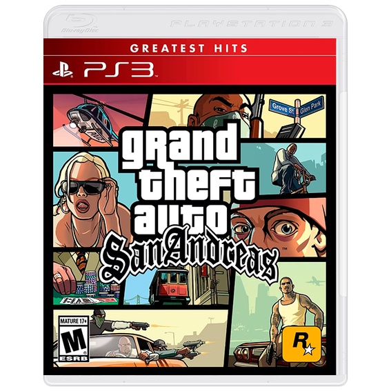 Grand Theft Auto San Andreas Đĩa game PS3 [NEED PS3 H.ACK] Shopee Việt Nam