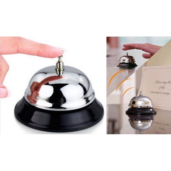 Chuông báo phục vụ ra đồ ăn báo gọi order - Chuông size Lớn