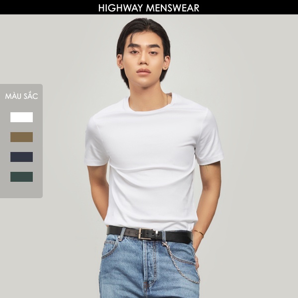 Áo phông nam 100% cotton Premium Highway (Menswear) Simon